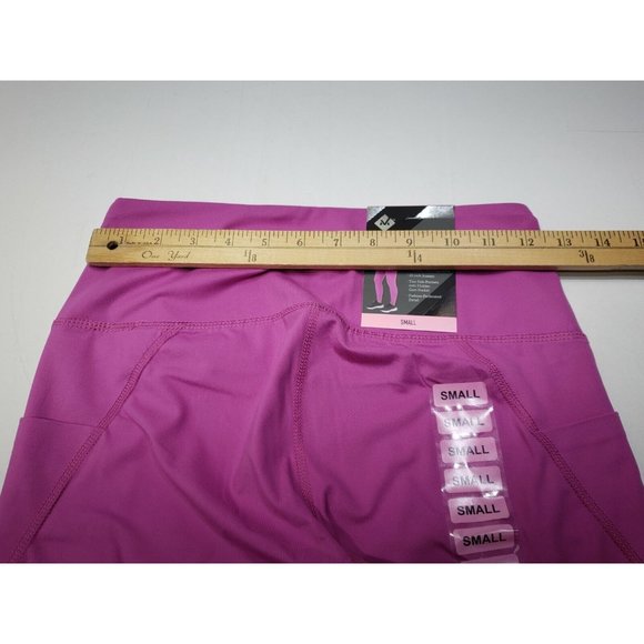 Members Mark Women's Active Perforated Pocket Leggings High Waist Pink Small NWT - Picture 6 of 7